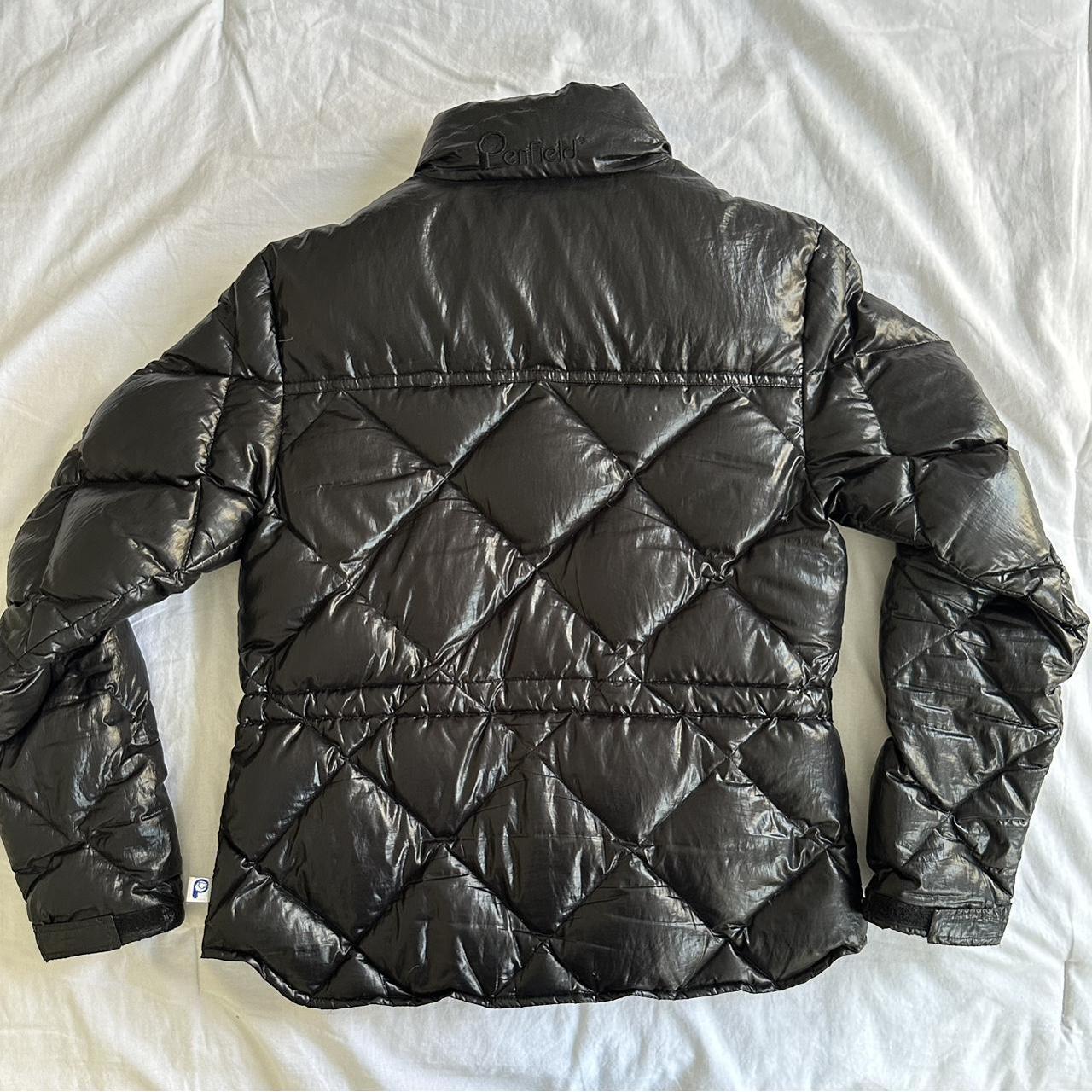 EUC Penfield Black Shiny Quilted Down Filled Depop