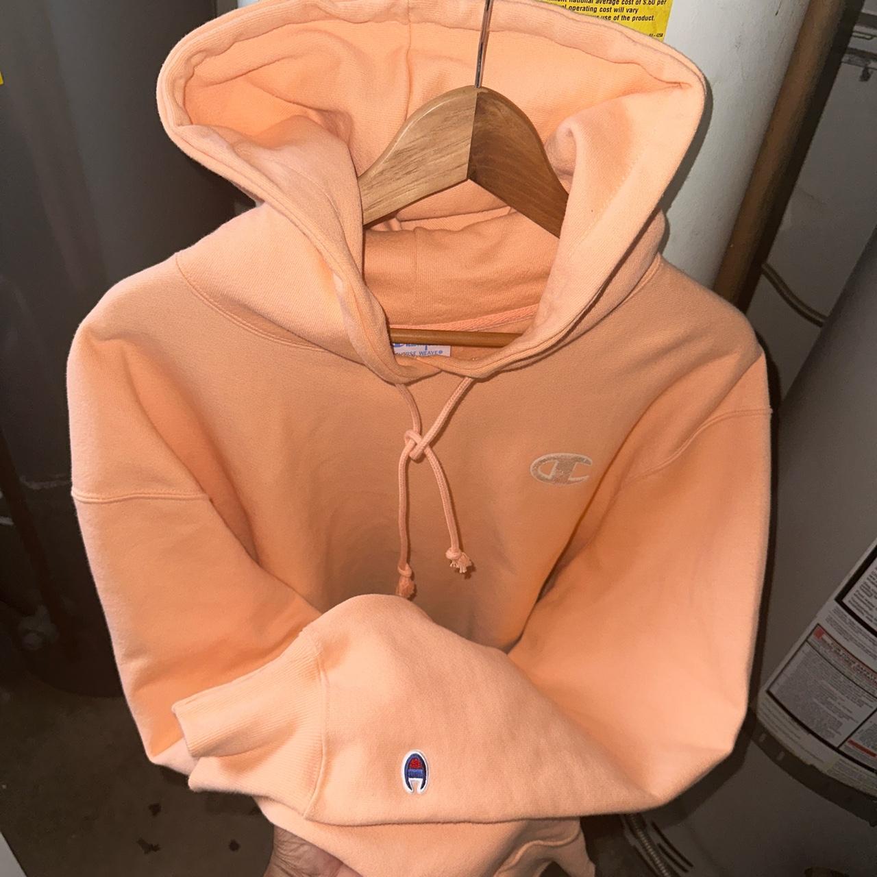 Tan champion hoodie shop pacsun