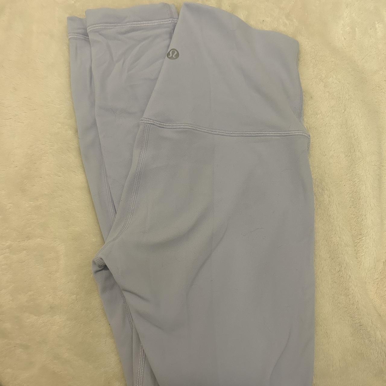 Light blue lululemon leggings size 4