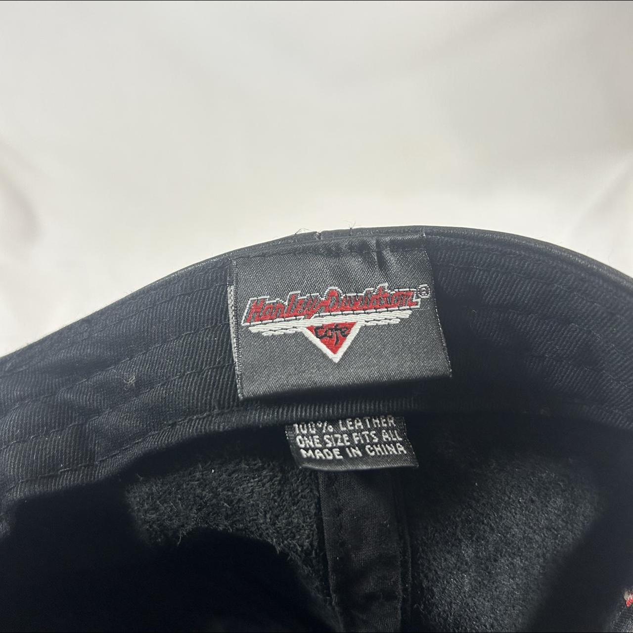 Harley Davidson Men's Red and Black Hat (7)
