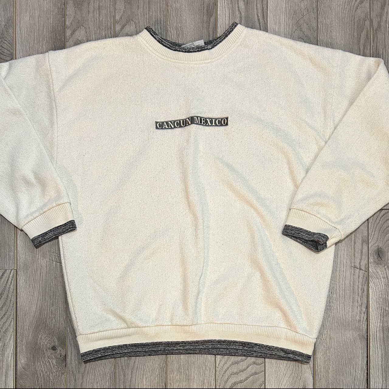 Carribean Side Cancun Mexico Sweatshirt Spell out... - Depop