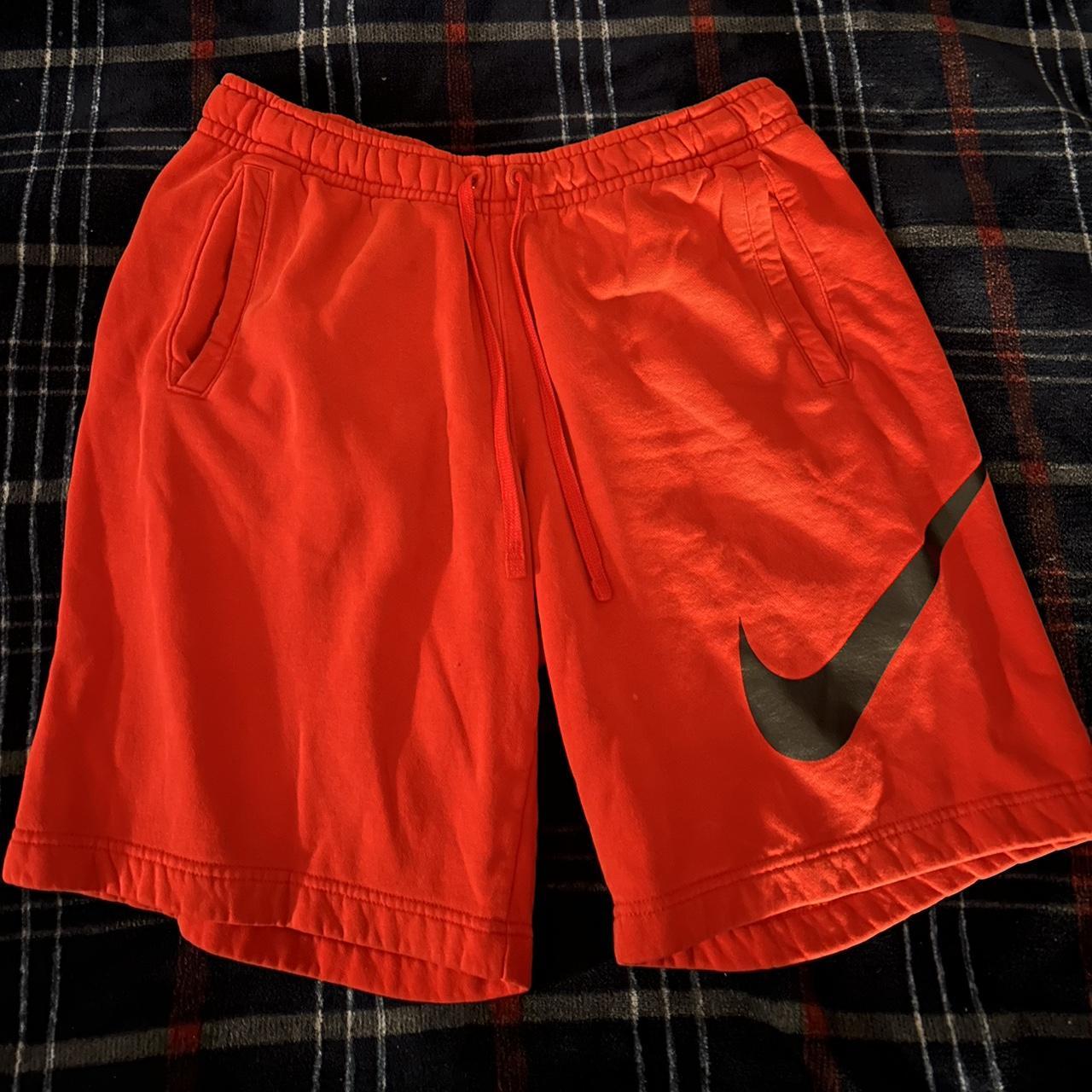 Nike Red Shorts Men's M GREAT CONDITION #nike... - Depop