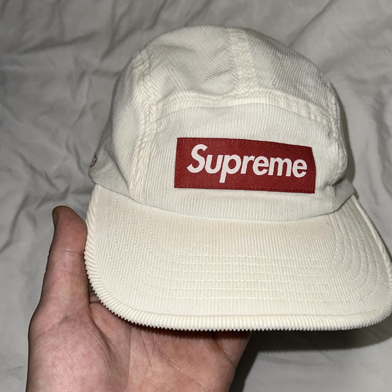 Supreme gore-tex corduroy camp cap white, Off...