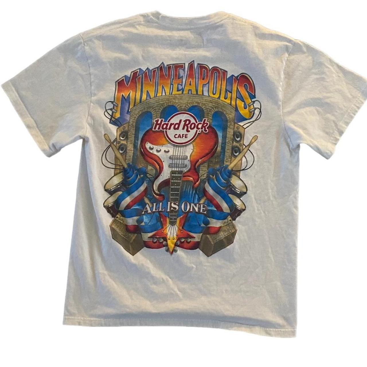 Hard Rock Cafe Minneapolis Tee | Size L (27x18.5) |... - Depop