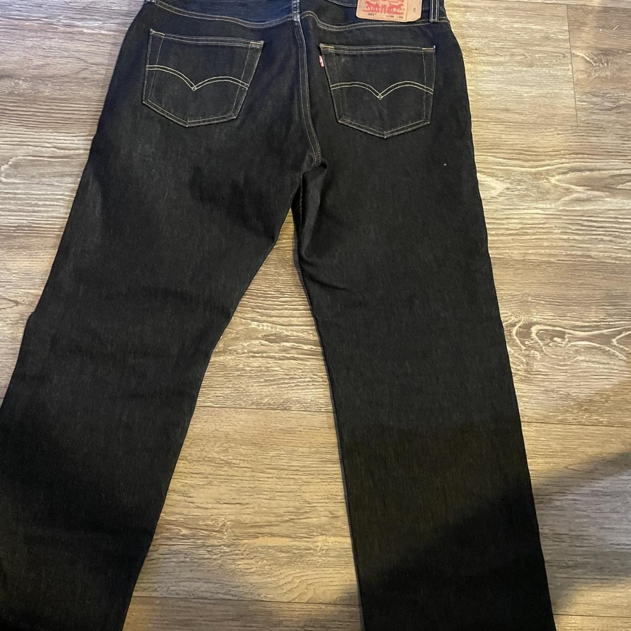 Black 501s pants - Depop