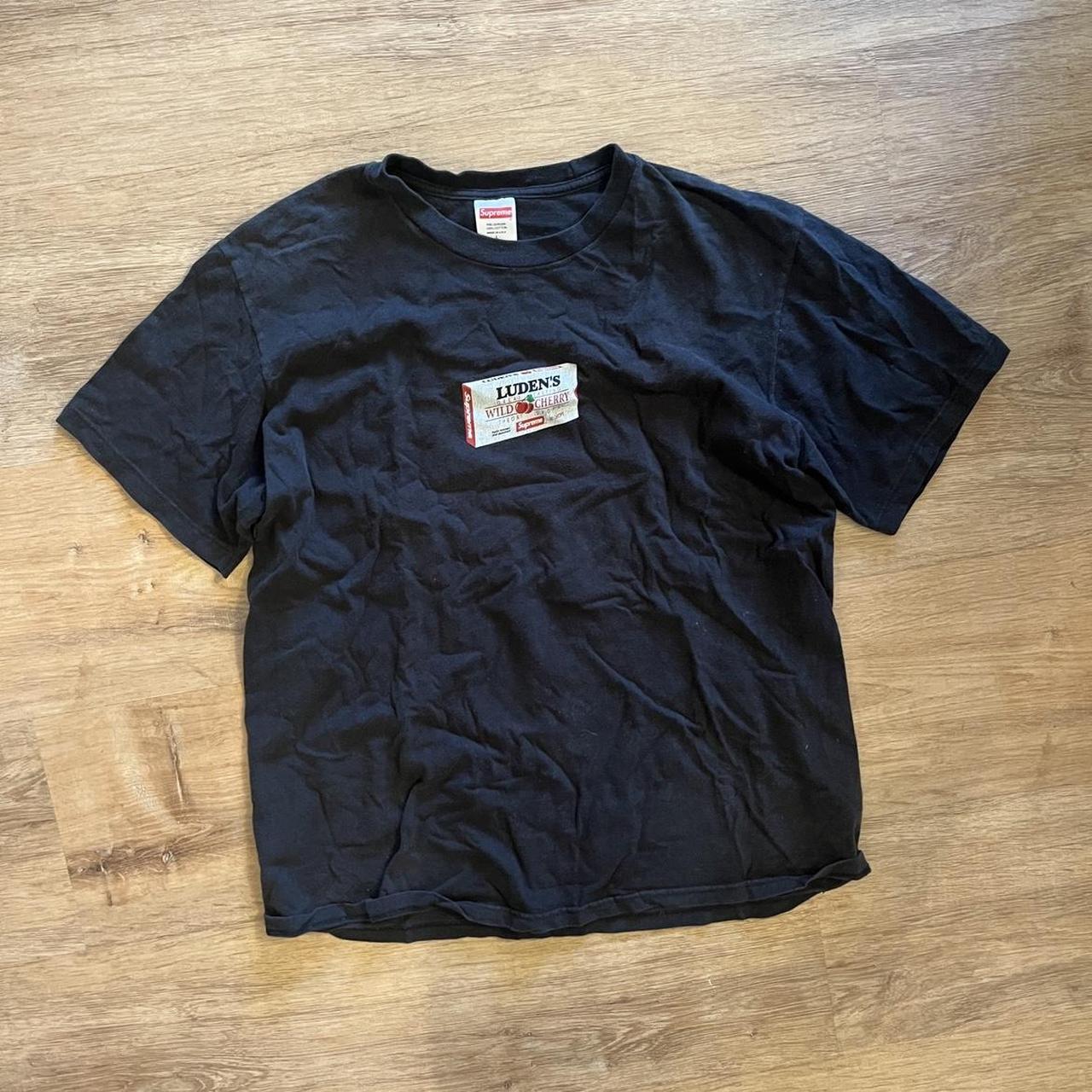 Ludens wild cherry x supreme t shirt L Supreme t... - Depop