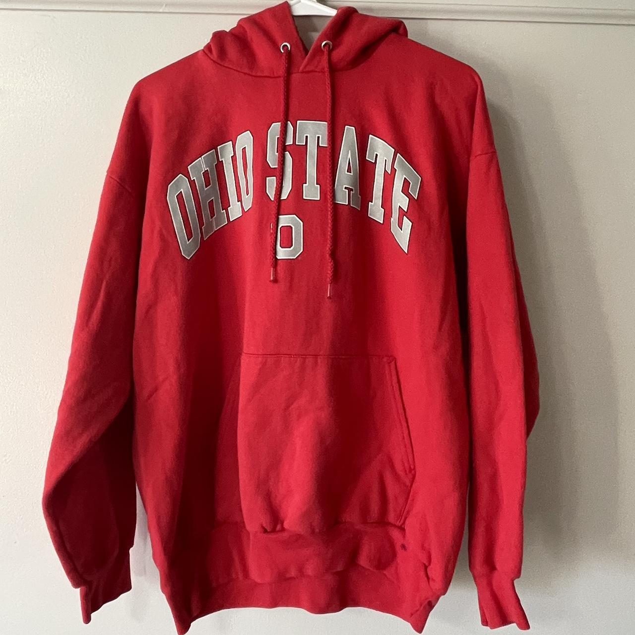 Vintage Ohio State Hoodie Size- L Good condition - Depop