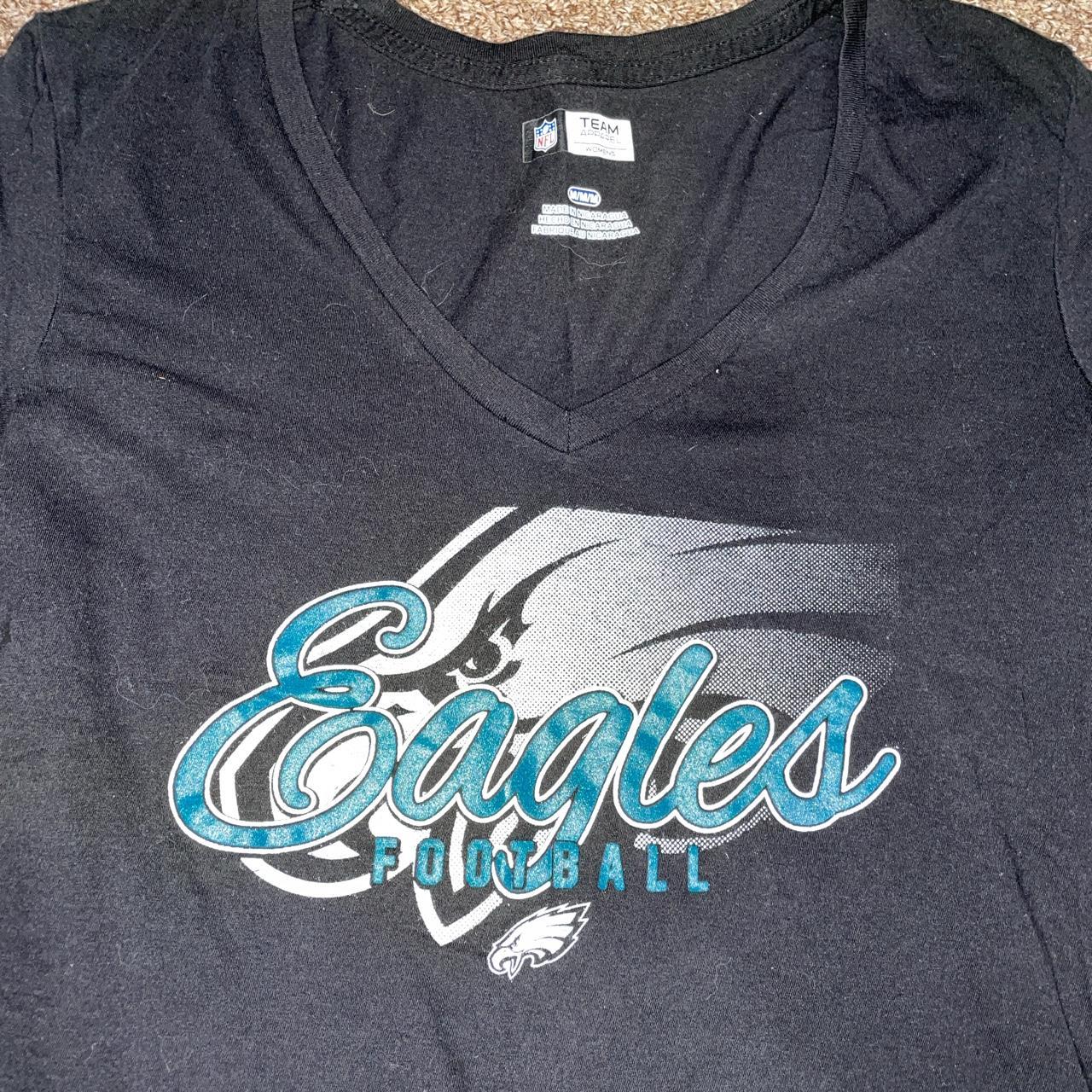 Long printed T-shirt - Dark grey/Philadelphia Eagles - Ladies