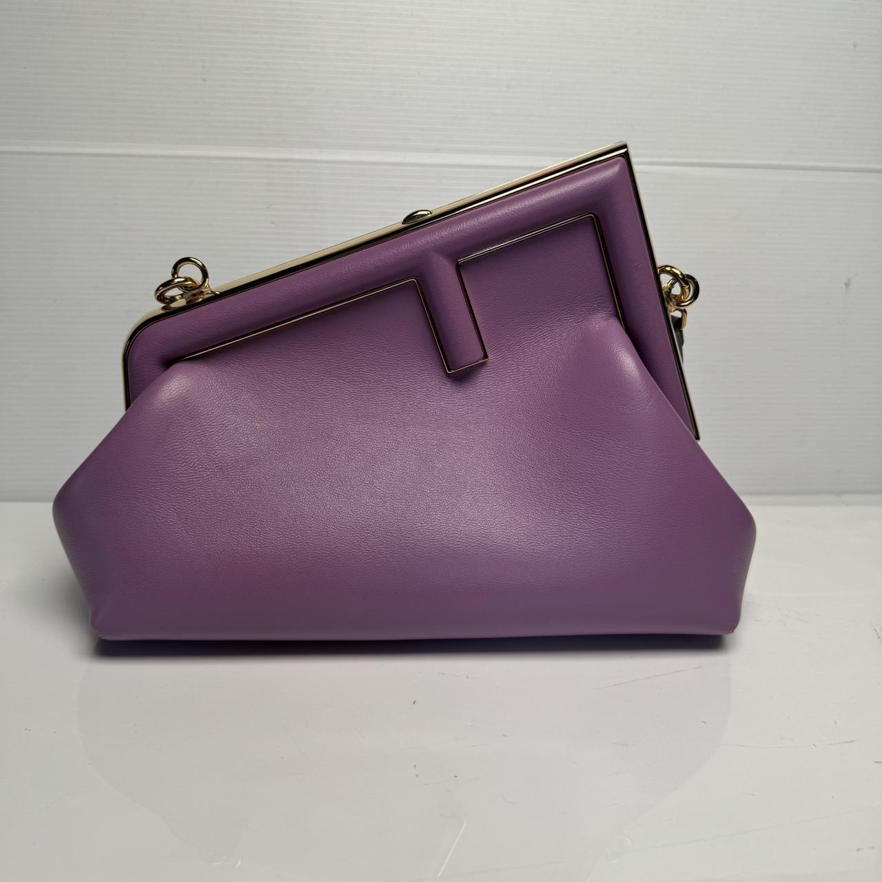Fendi First small bag Limited edition purple colour | Depop