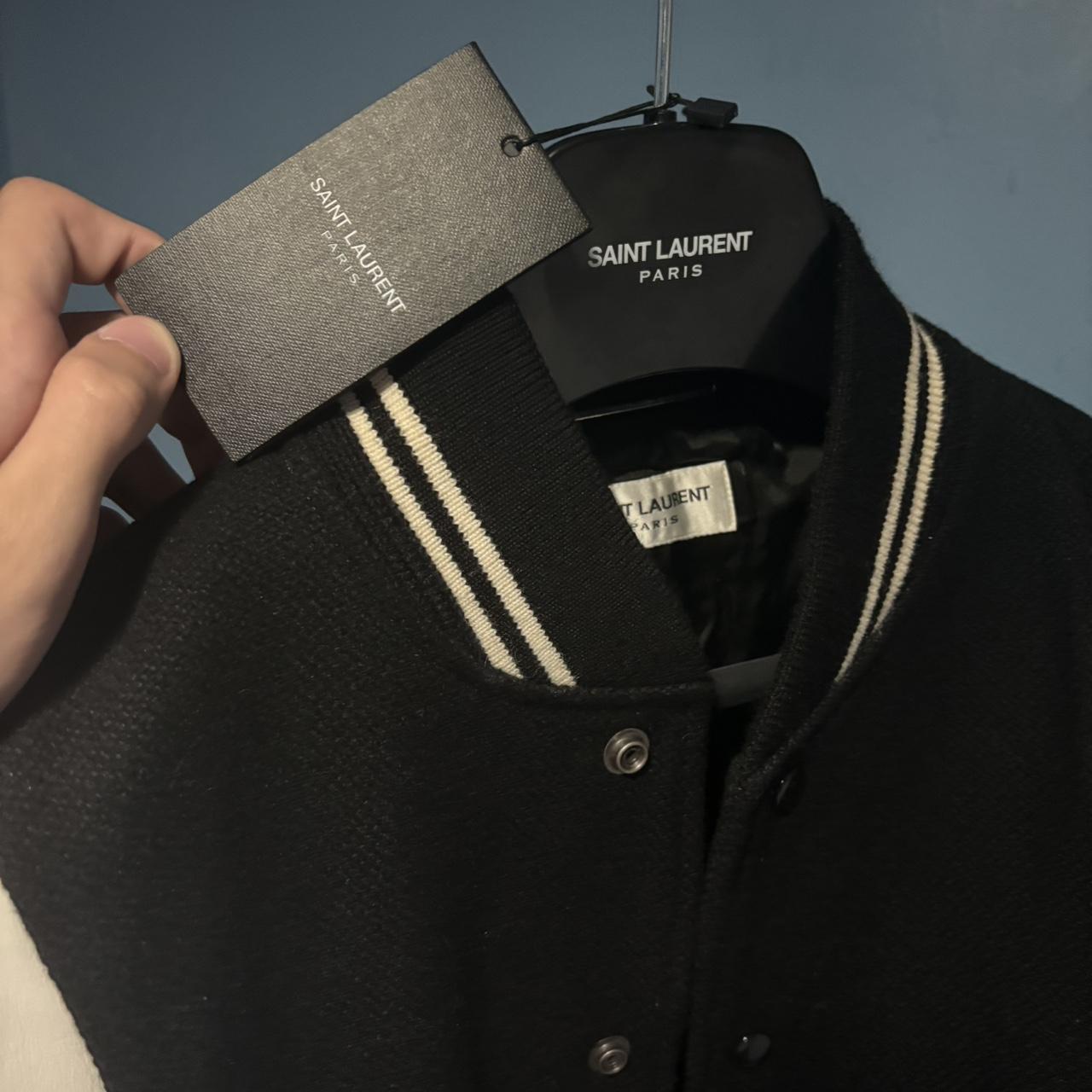 SAINT LAURENT PARIS｜JACKETS ( 376283 Y180W 1900) Saint Laurent Teddy Jacket 376283.Y180W-1900 NATURALE | IlDuomo