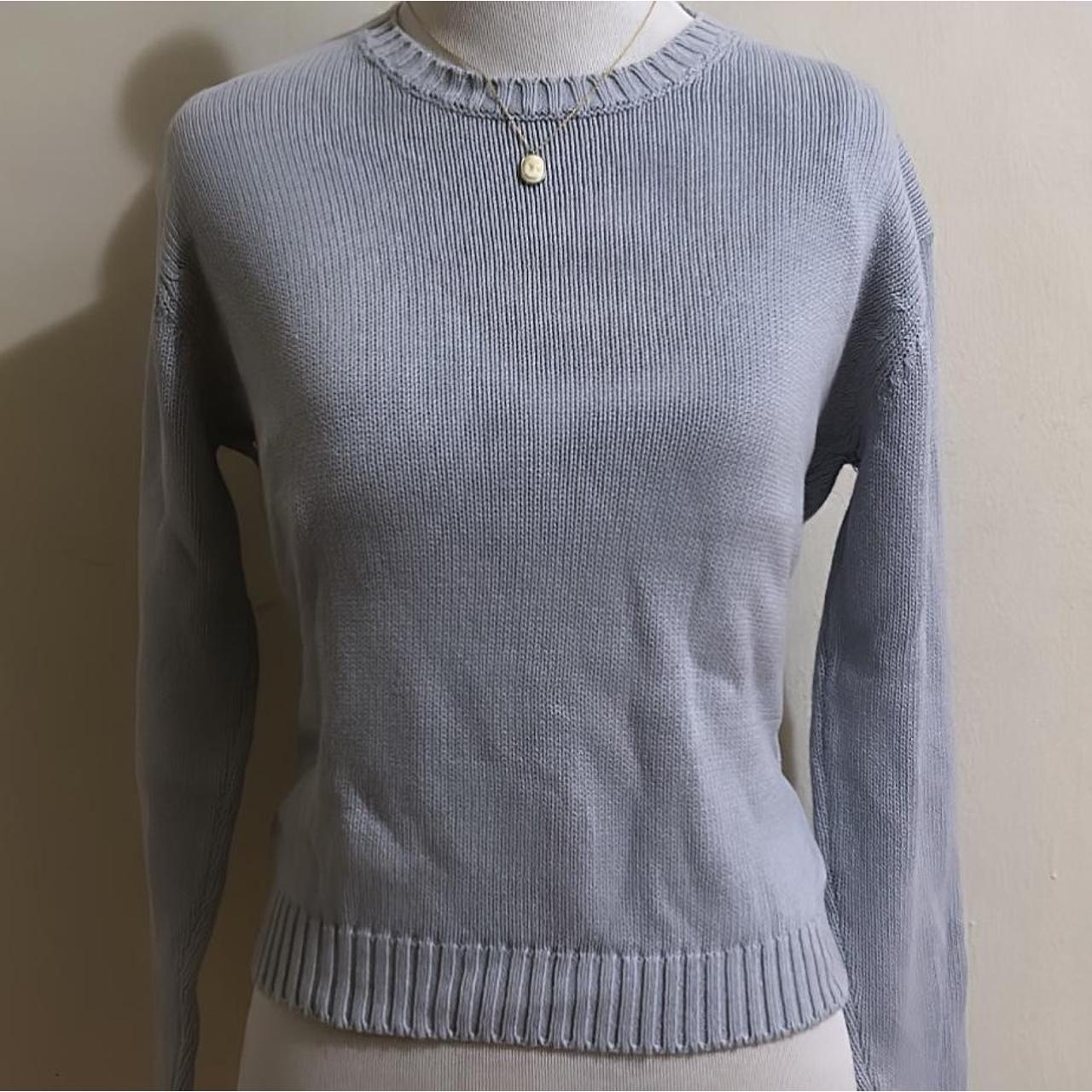 Brandy Melville Women's Blue Jumper Depop