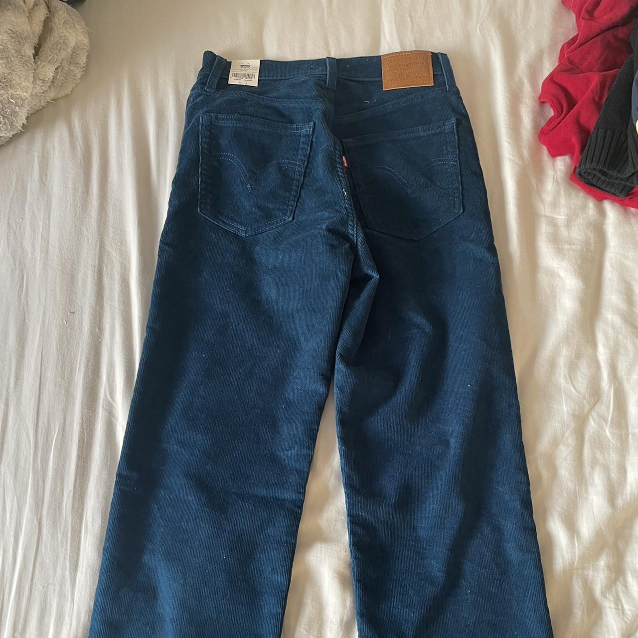 Brand new vintage blue corduroy Levi’s jeans... - Depop