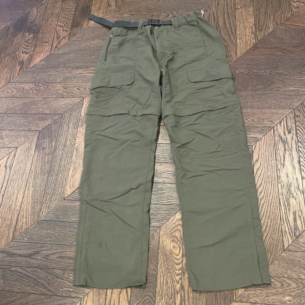 Vintage Y2K Northface Convertible Cargo Pants... - Depop