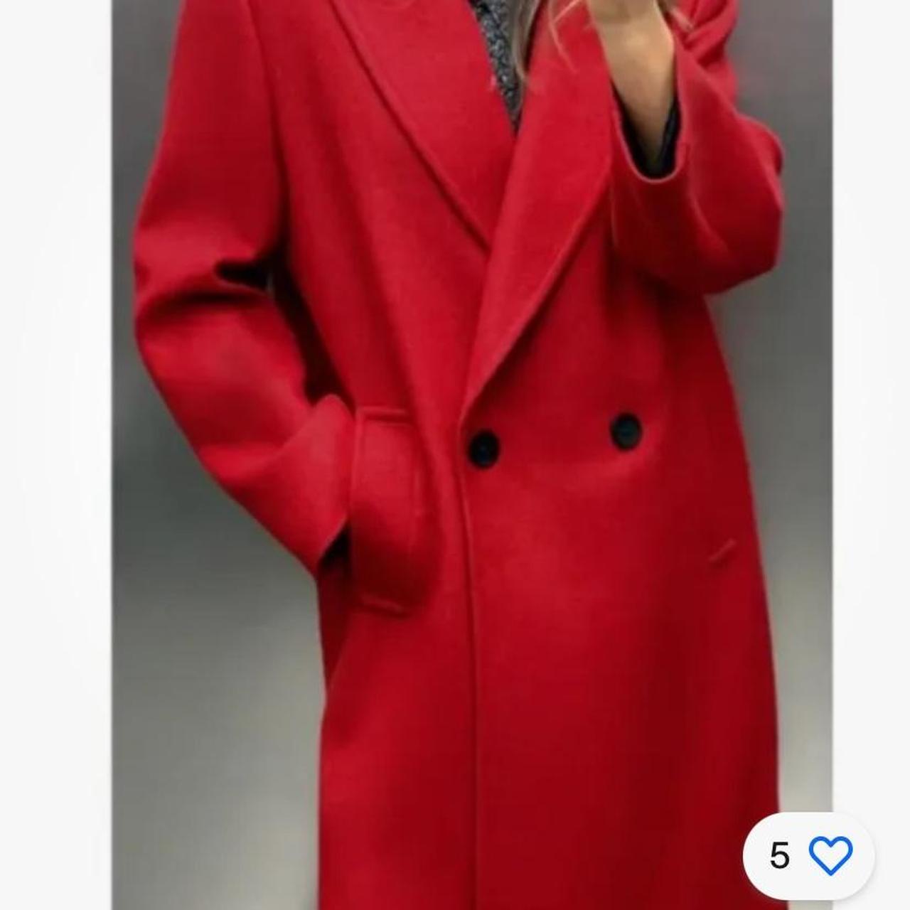 Ladies coats in zara on sale