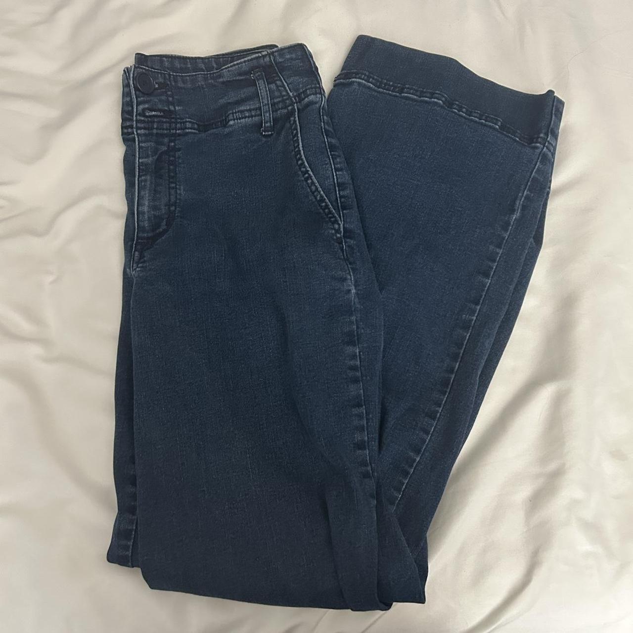 A New Day Women's Navy Jeans | Depop