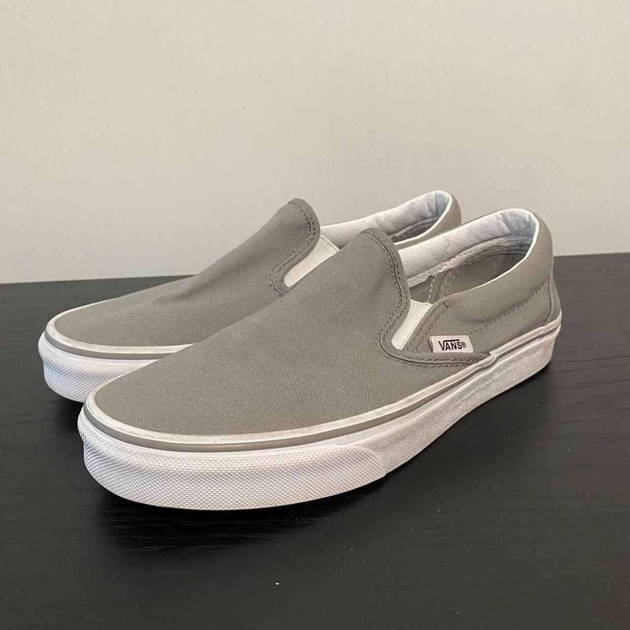 Charcoal slip on vans on sale womens