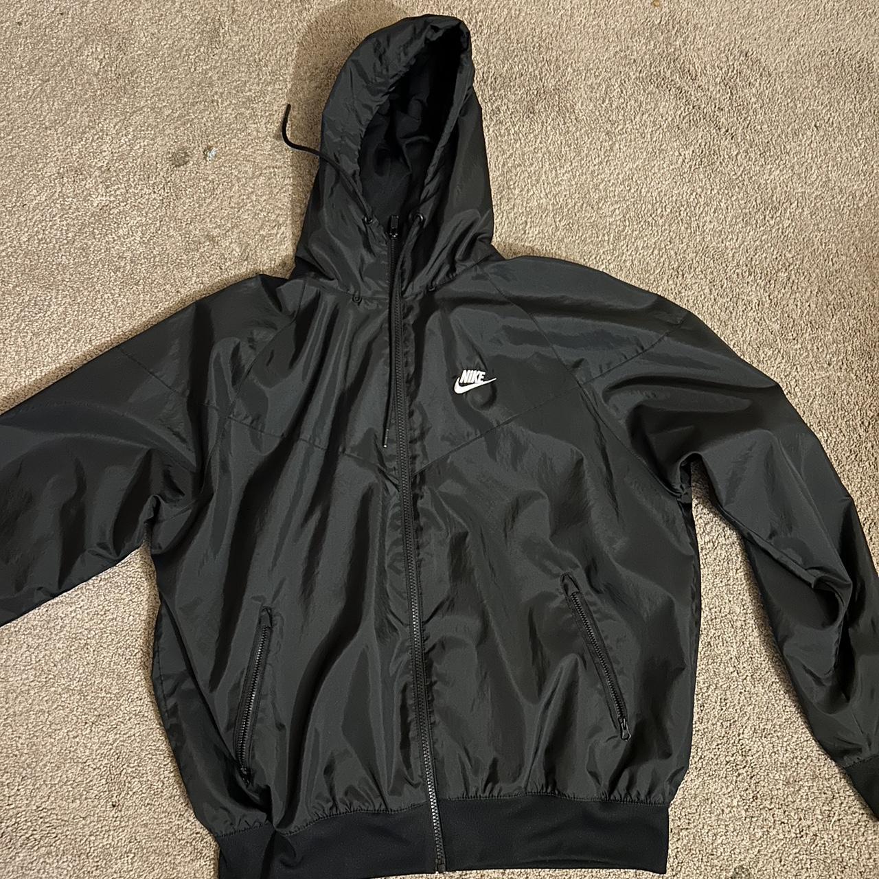 mens black nike windrunner