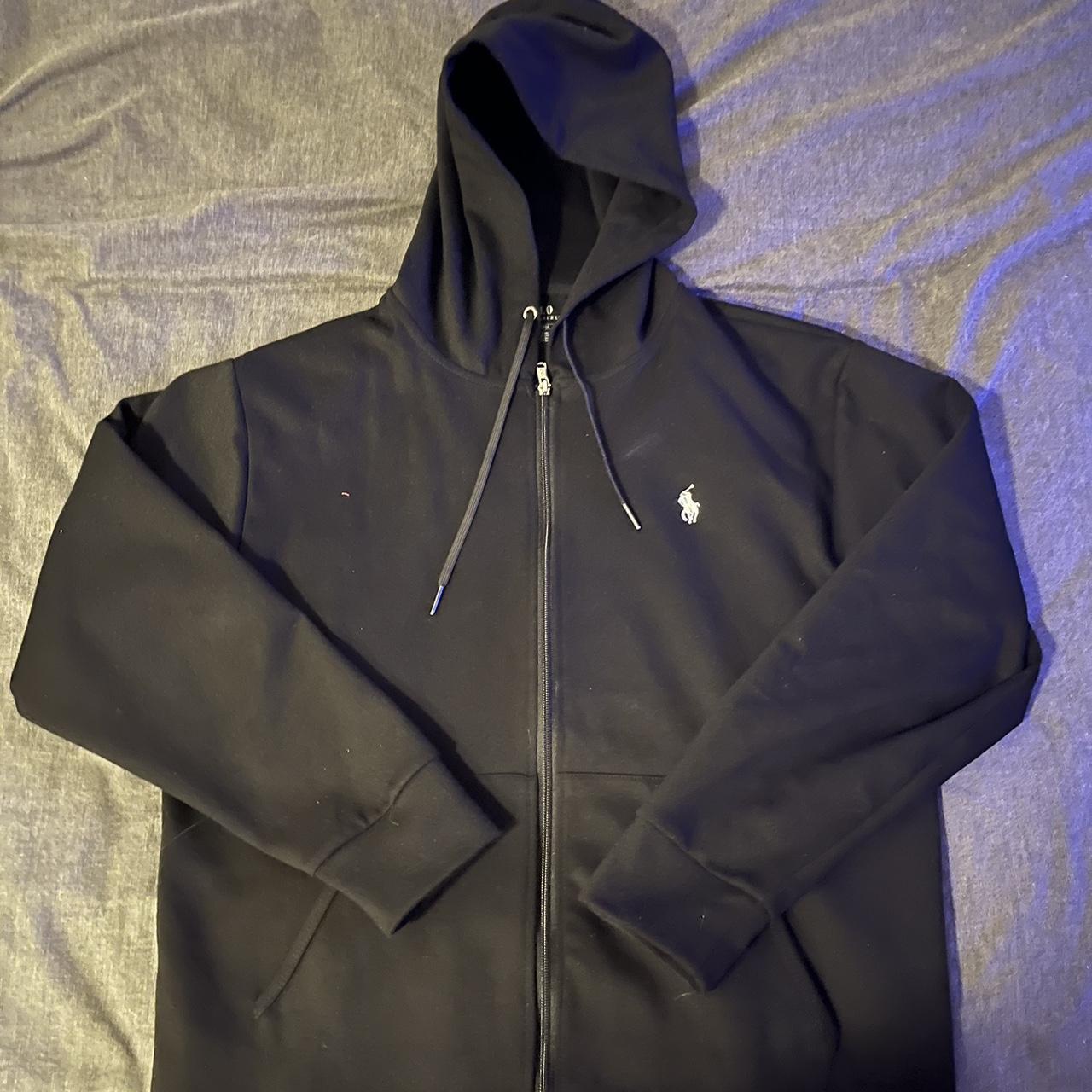 Polo Ralph Lauren Zip Up - Black Size - Large... - Depop