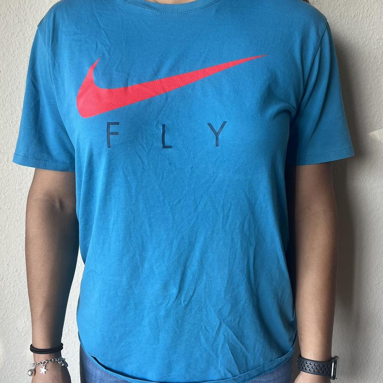 nike-women-s-blue-t-shirt-depop