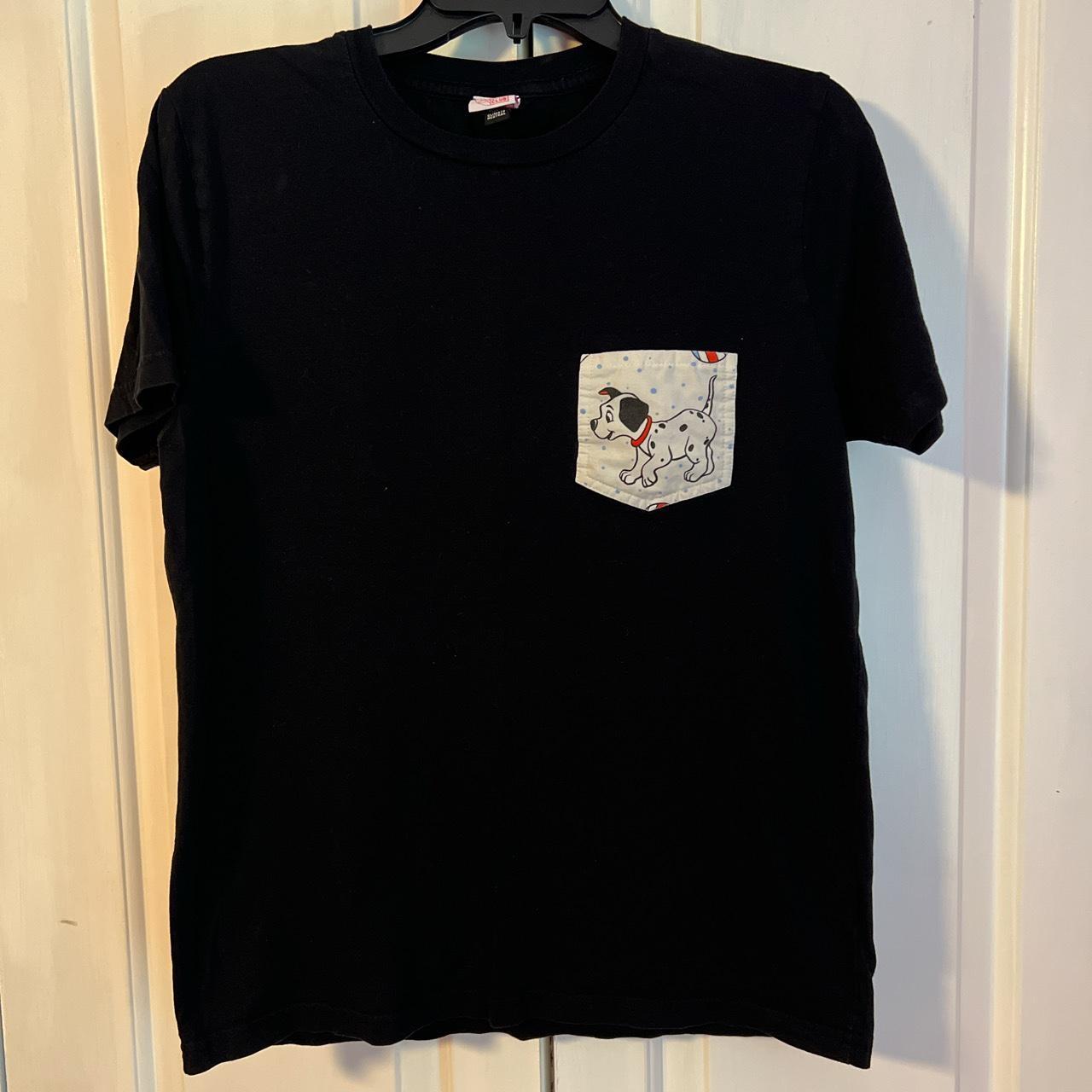 Hand made 101 Dalmatians pocket tee from Silly Girl... - Depop