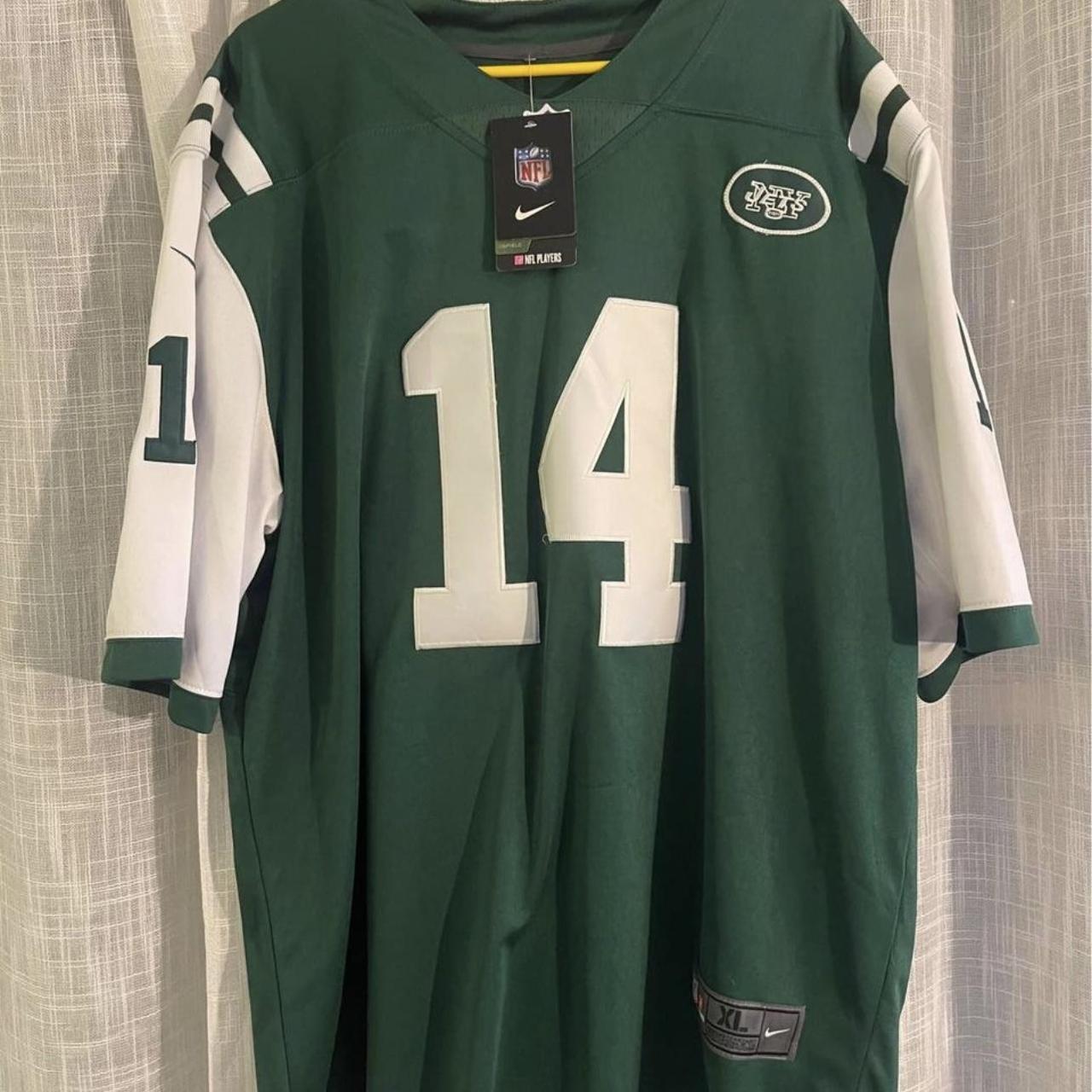 Men's New York Jets Sam Darnold Nike White Game Jersey