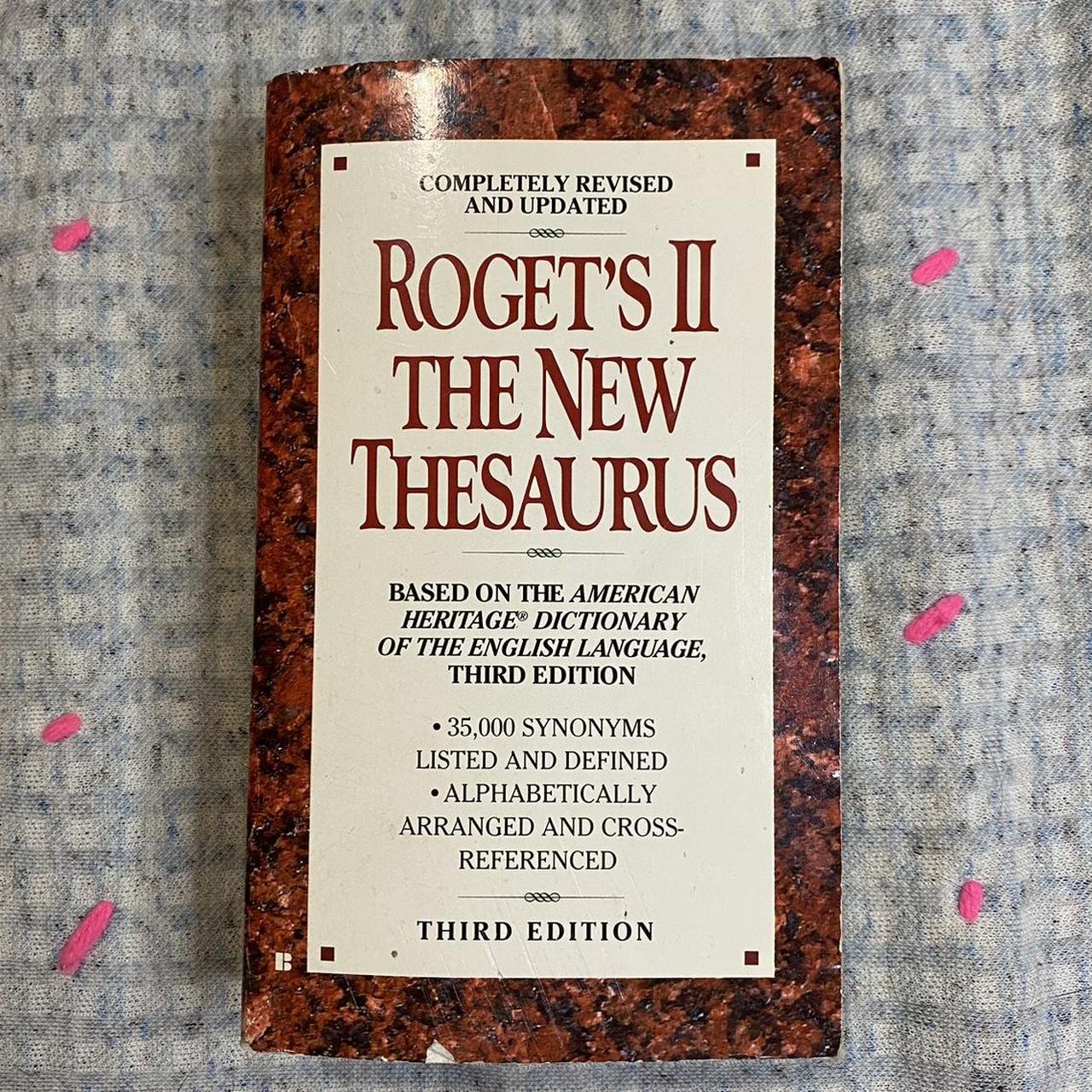#read　#thesaurus　Roget's　#reading...　Depop　Thesaurus　#learn
