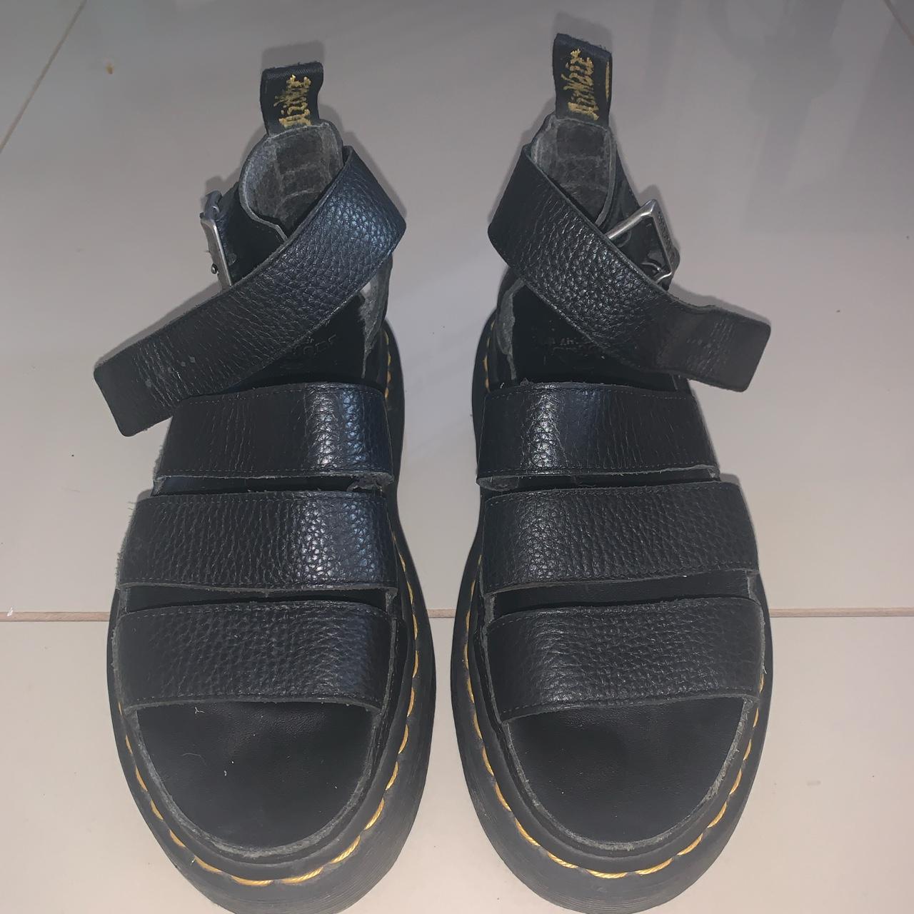 martens platform sandals