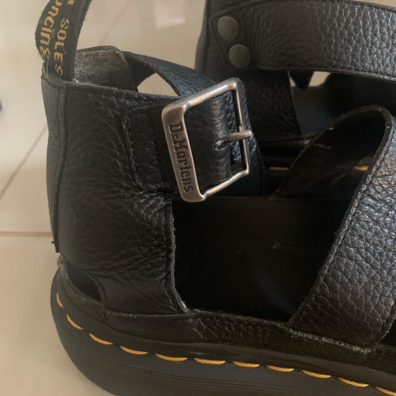 martens platform sandals