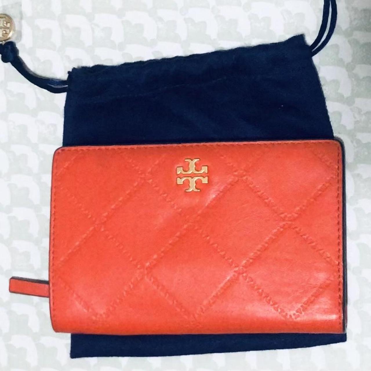 Tory burch georgia outlet slim medium leather wallet