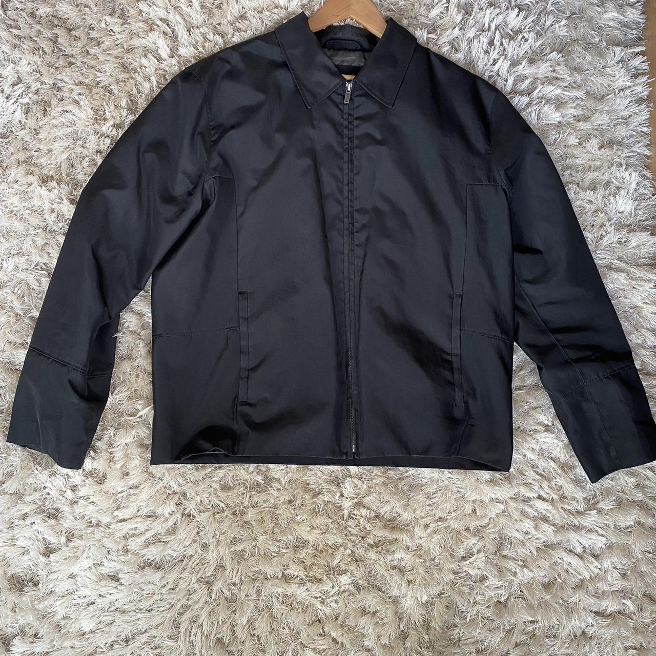 Banana Republic Men's Black Jacket Depop