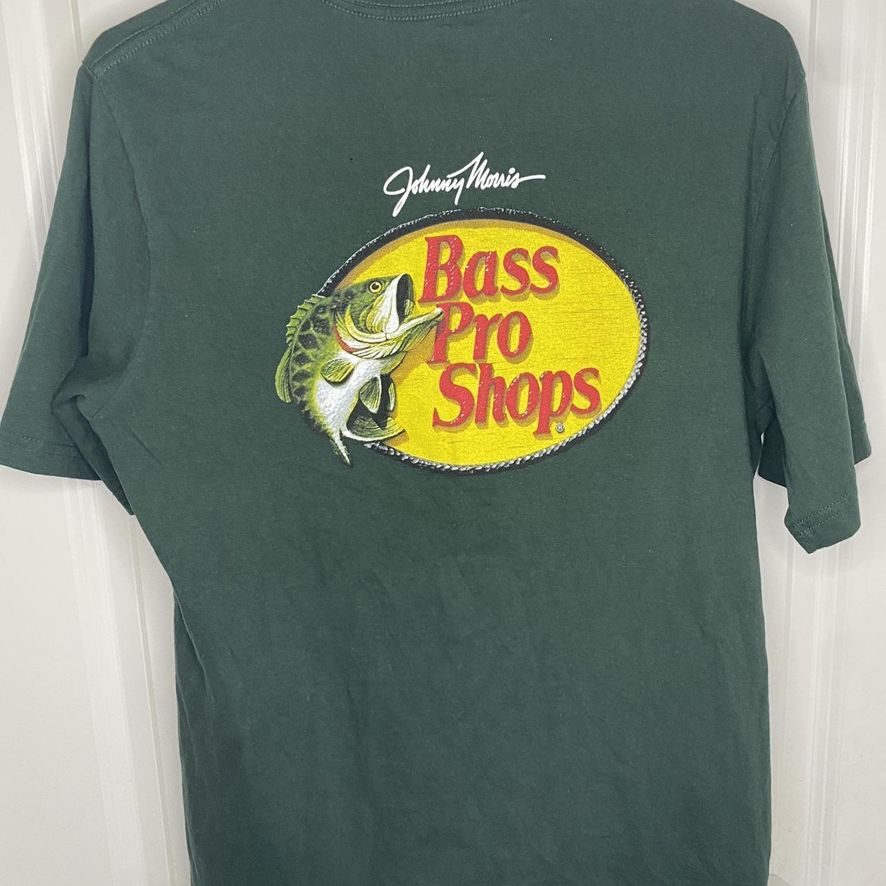 Small Green Bass Pro Shirt Worn Twice Couple Of Depop 8455