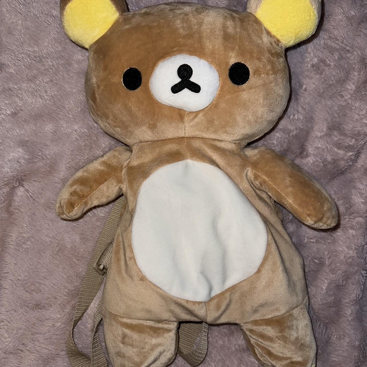 Rilakkuma plush backpack This item is brand new... - Depop