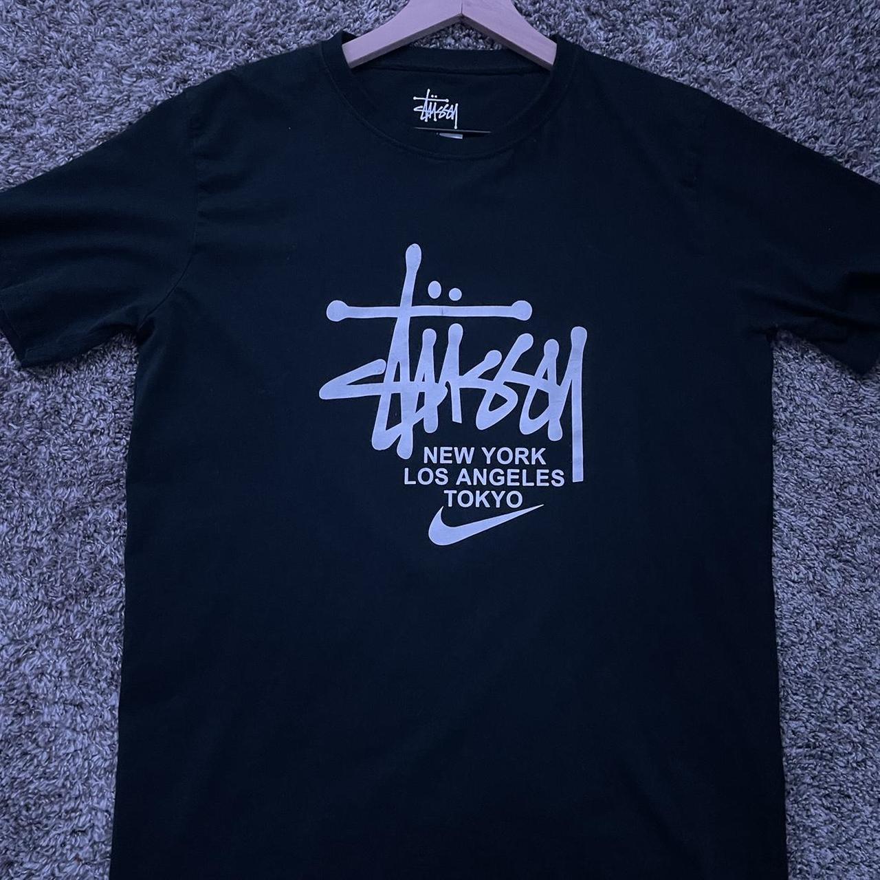 Stüssy T-Shirt Free Shipping, XL but fits like a Large - Depop