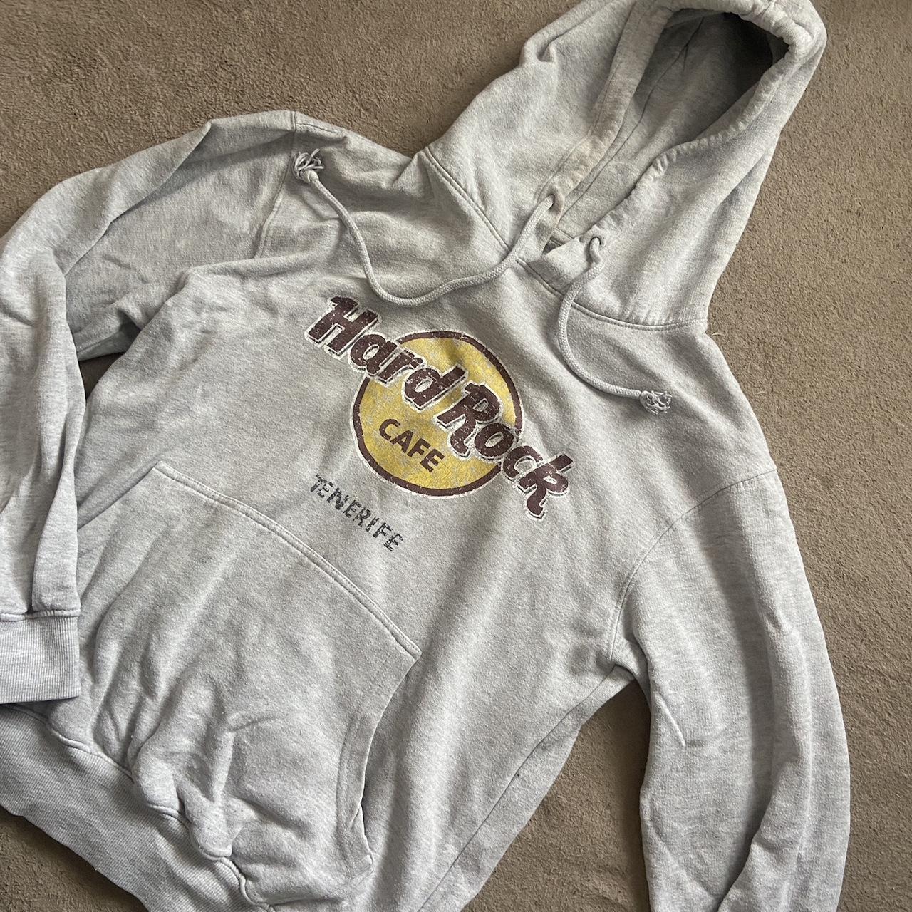 Hard rock hoodie on sale grey