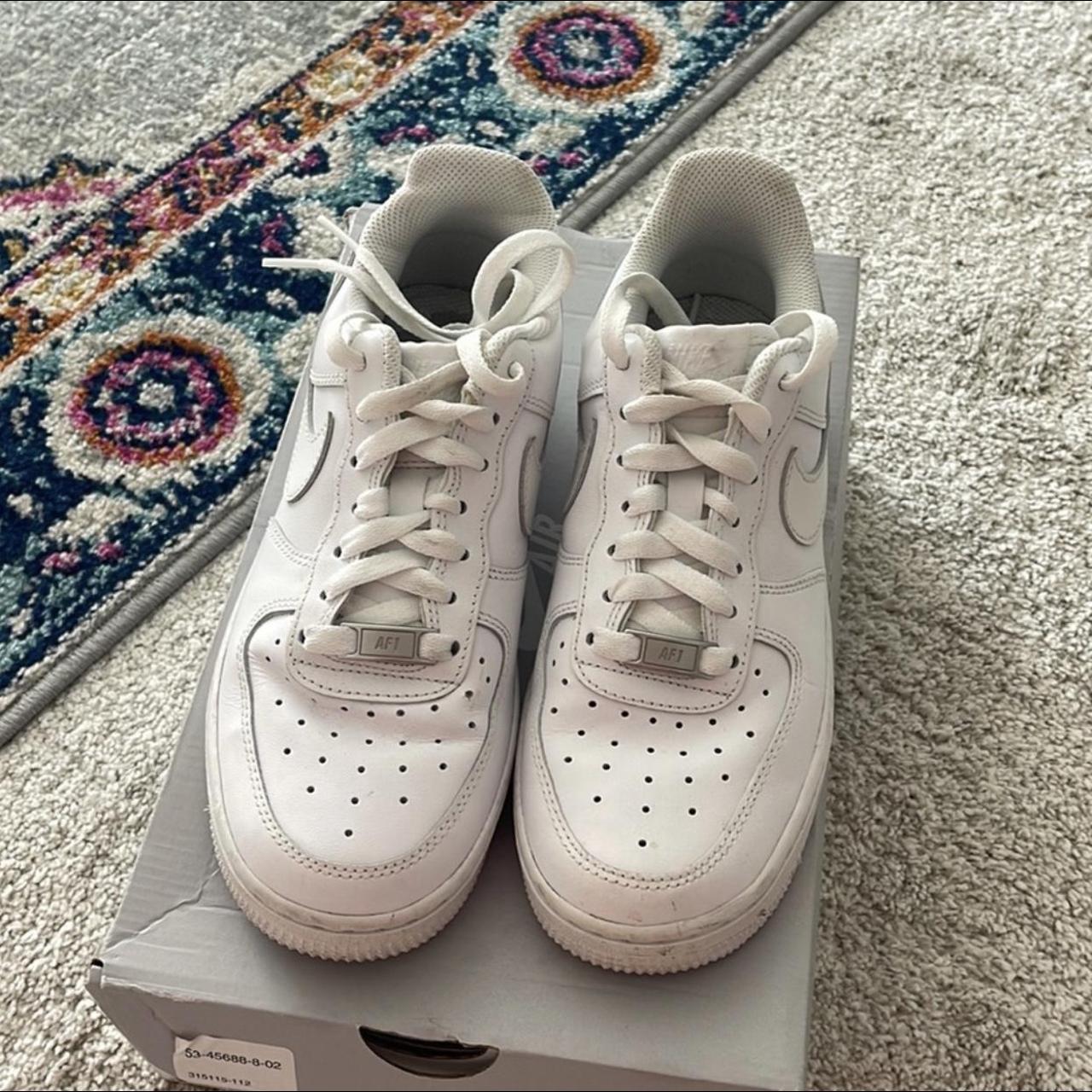 Nike Air Force ones size 7 only worn a handful of times - Depop
