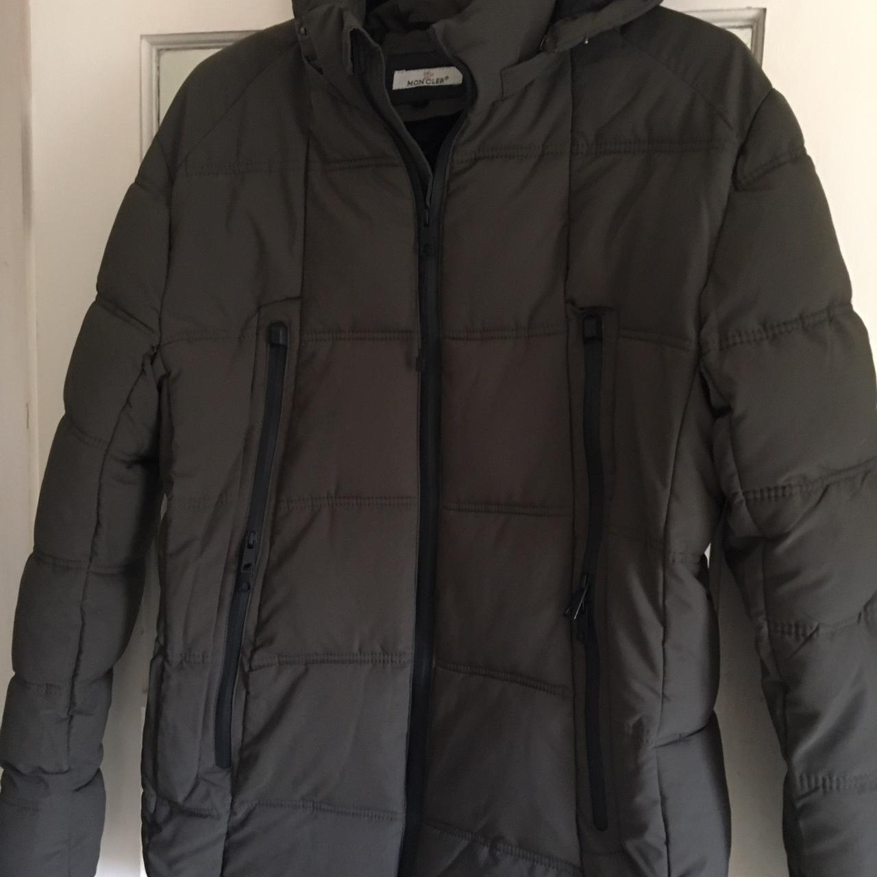 Men's Khaki Coat Depop