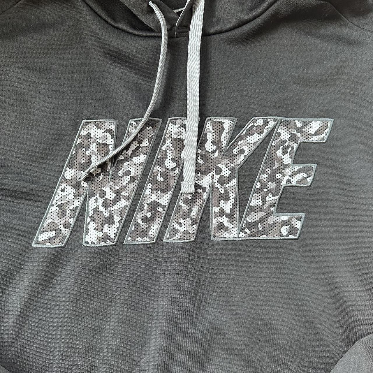 Essential Grey Denver Broncos Football Nike Hoodie - Depop