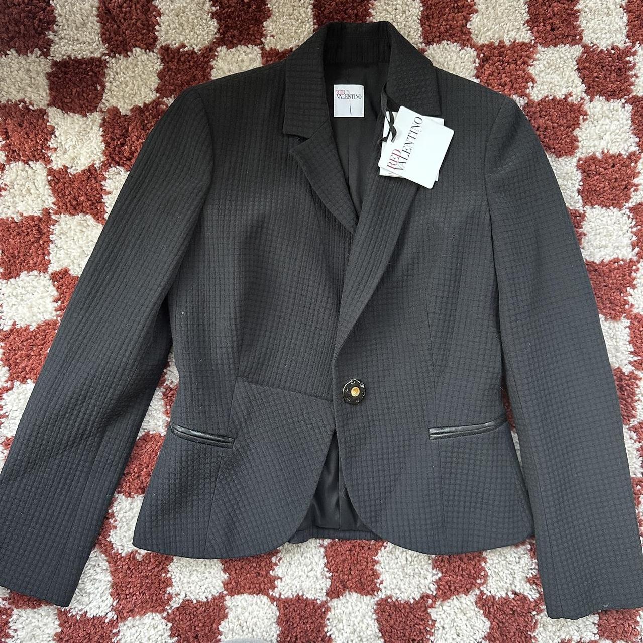 Valentino black blazer with gold buttons. NWT new... - Depop