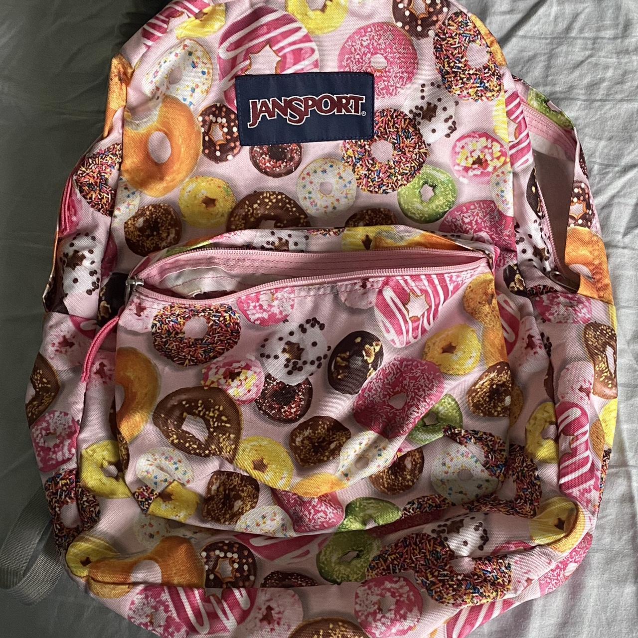 jansport donut backpack. washed and never used again... Depop