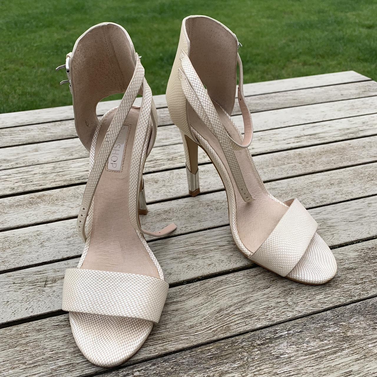 Topshop sale cream sandals