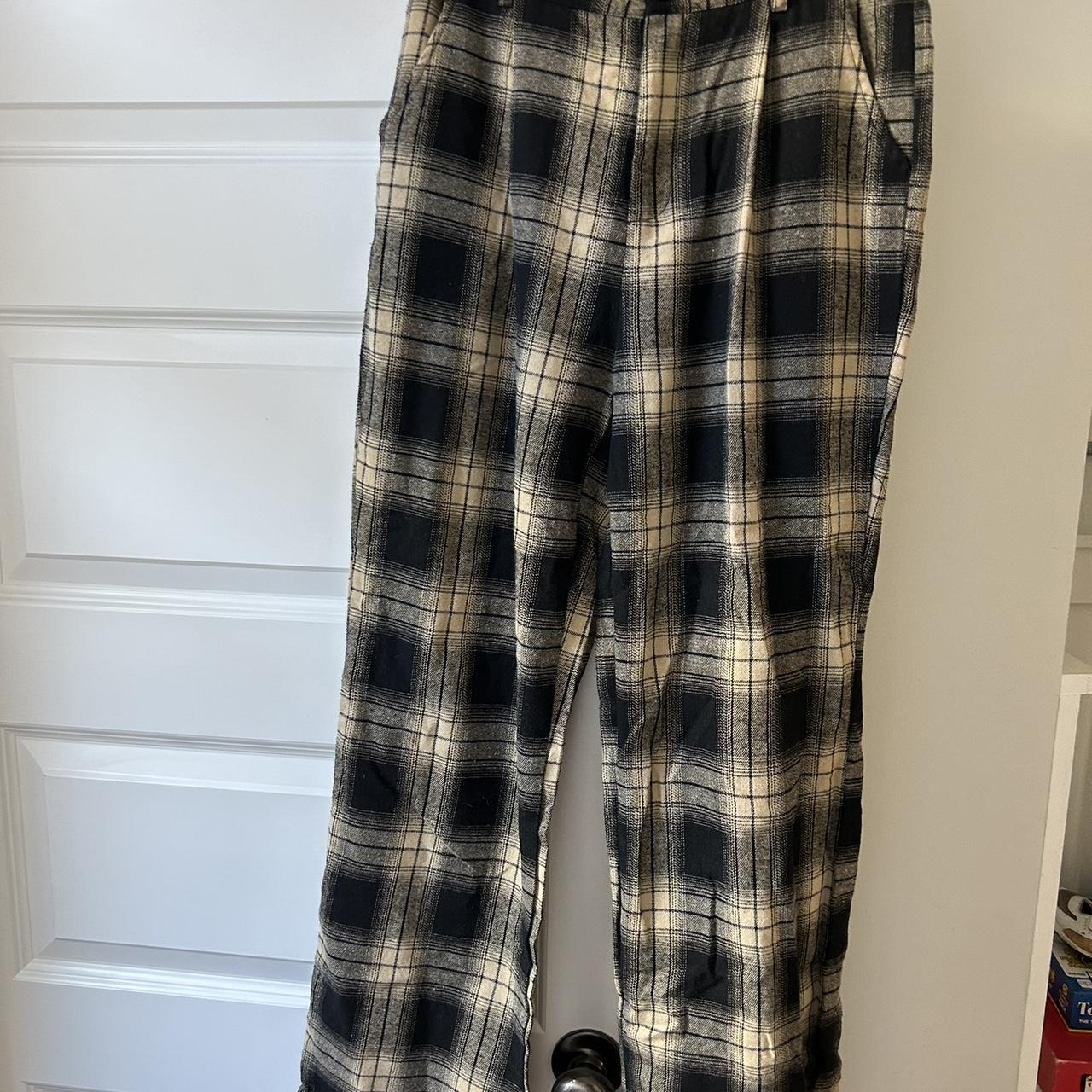 Full Tilt plaid flannel pants Straight leg Size - Depop