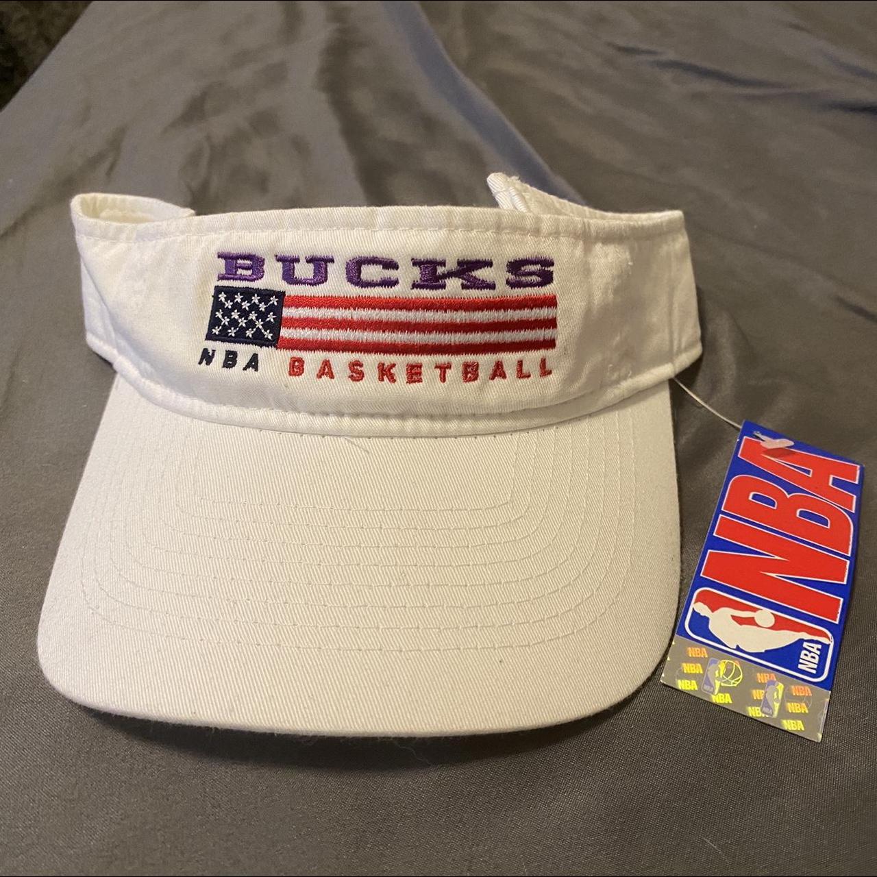 NBA Men's Red and White Hat