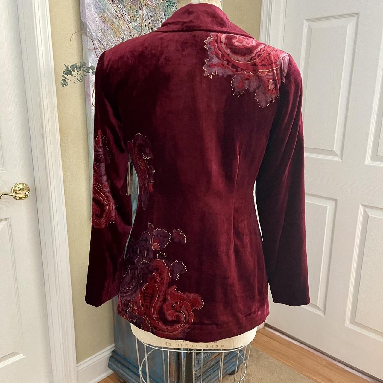 Coldwater creek hotsell velvet jacket