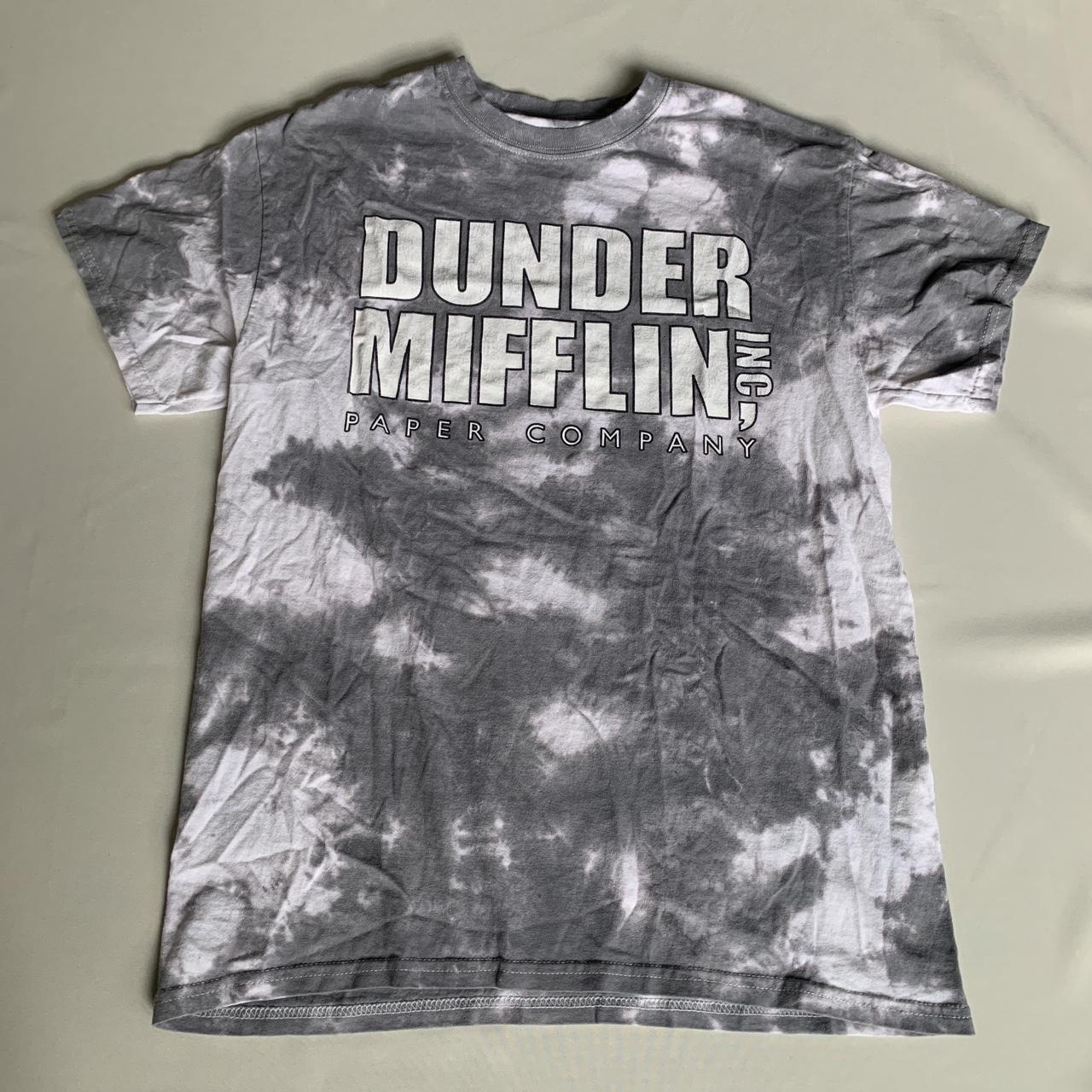 Dunder Mifflin Logo - The Office Tie Dye TShirt