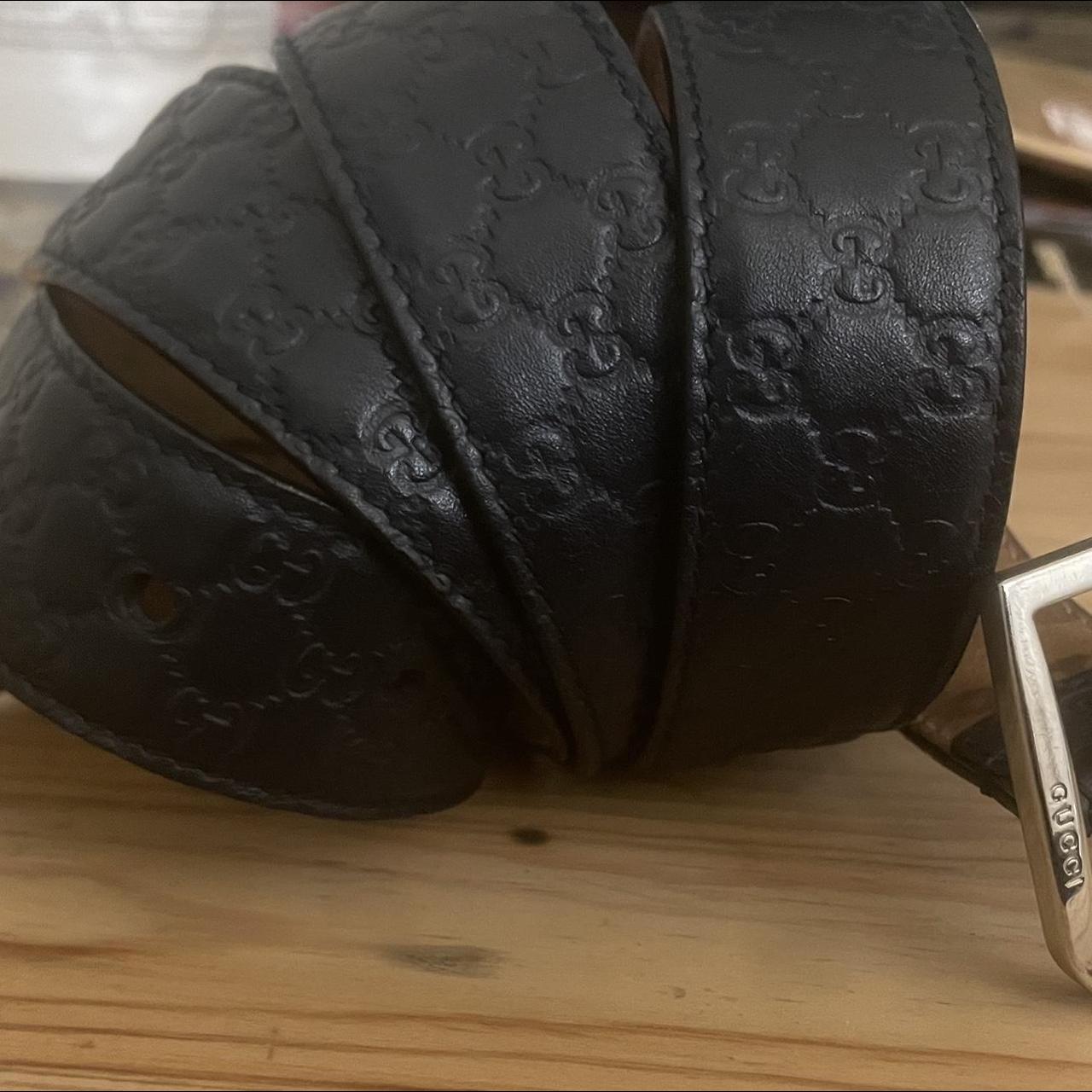 mens blue gucci belt