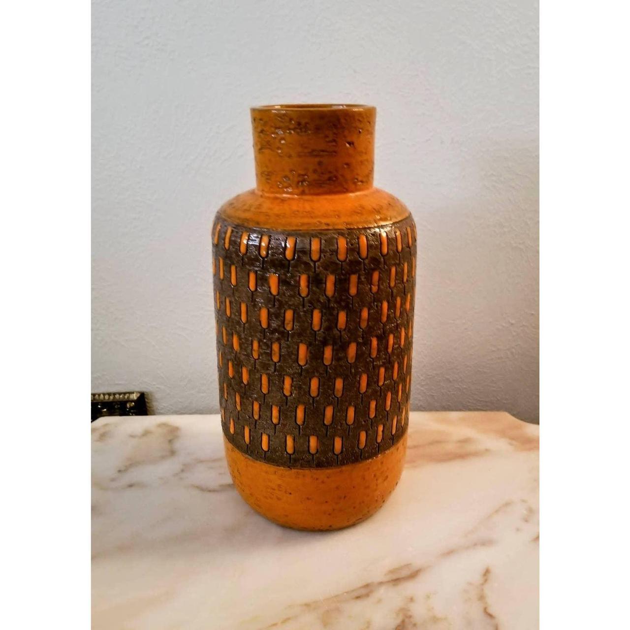 Bitossi Ceramiche Orange and Black Decor-home-accesories (2)