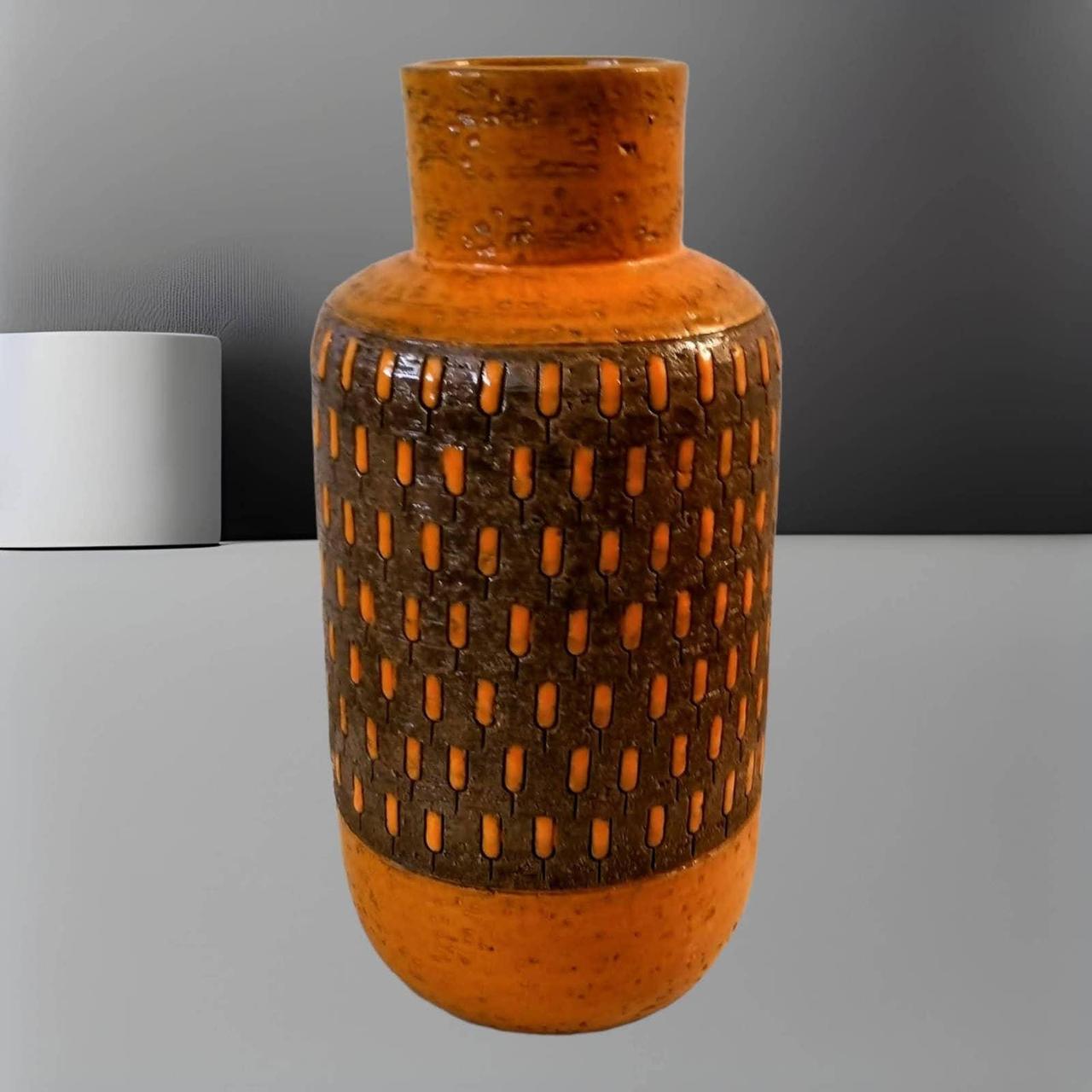 Bitossi Ceramiche Orange and Black Decor-home-accesories