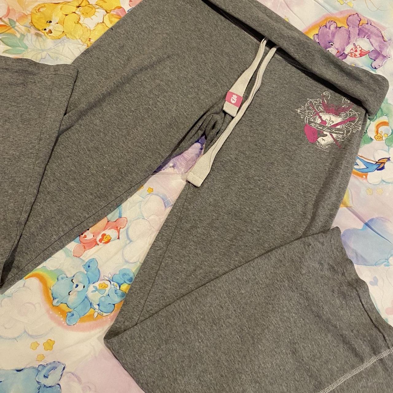 Victoria's Secret Women's Grey and Pink Joggers-tracksuits