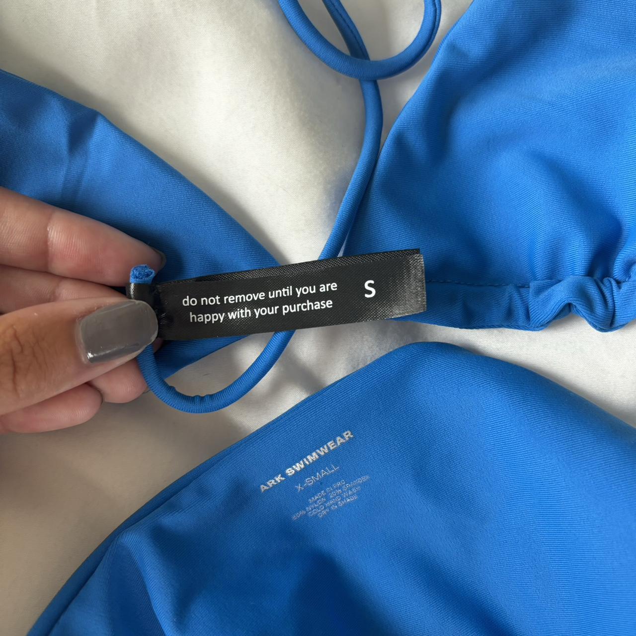 Ark Swimwear Royal Blue Swimsuit Bottoms Navy Blue Cheeky Bikini