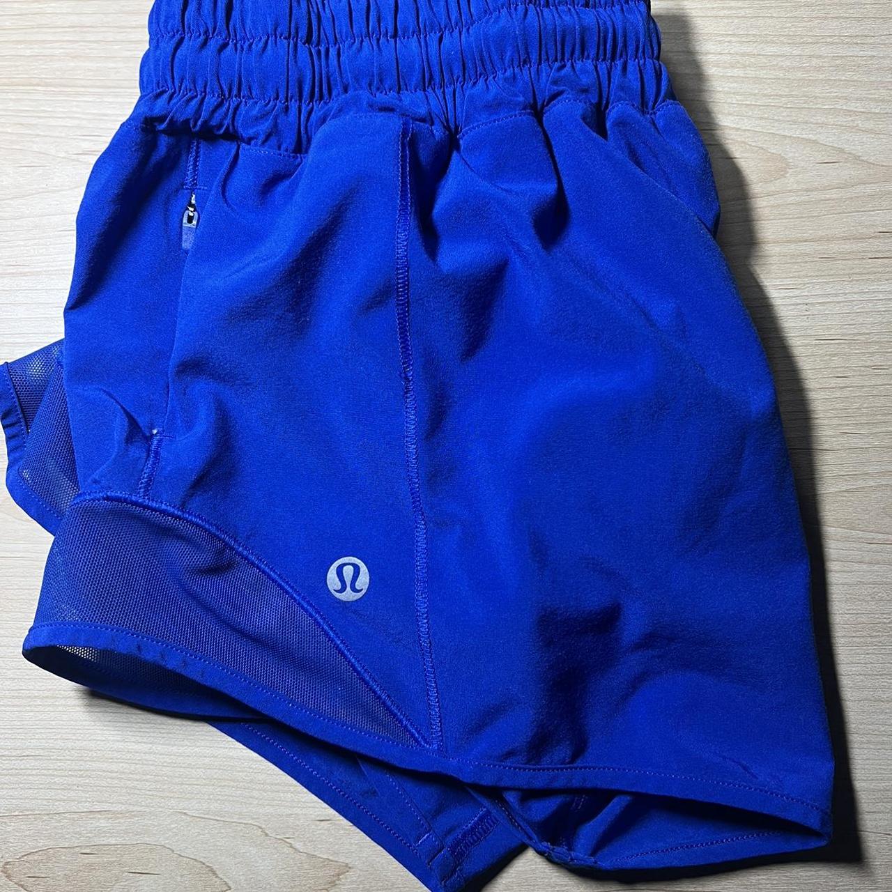 Lululemon royal blue shorts 2.5” - Depop